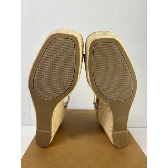 Sugar Womens Sgr-Harlow White Eyelet Flower Design Wedge Slip On Sandals Sz 8.5M - Picture 6 of 6